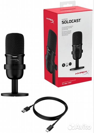 Микрофон проводной HyperX SoloCast