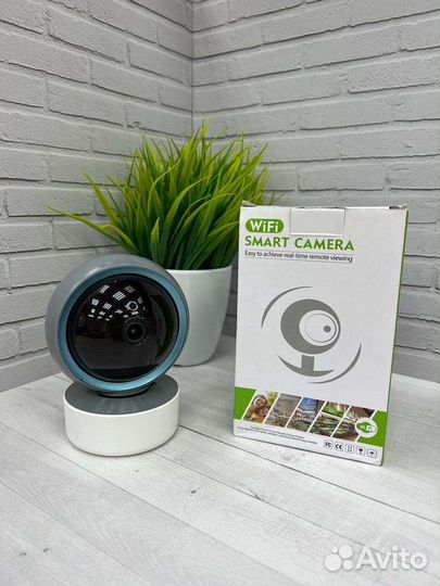 Поворотная Wi-Fi камера со звуком