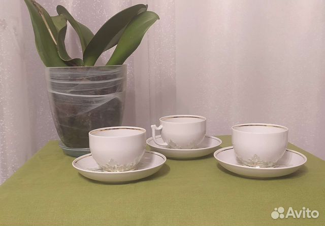 Чайные пары СССР Вербилки. За пару