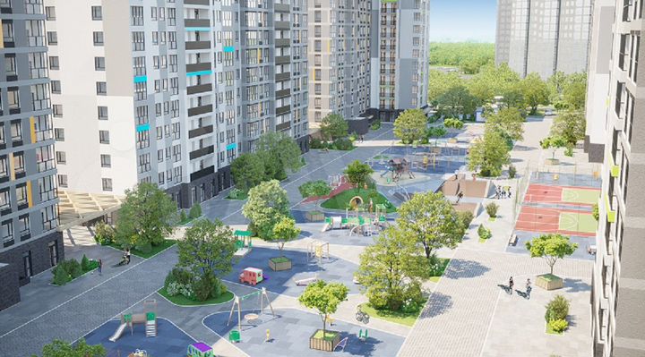 1-к. квартира, 41,1 м², 9/17 эт.