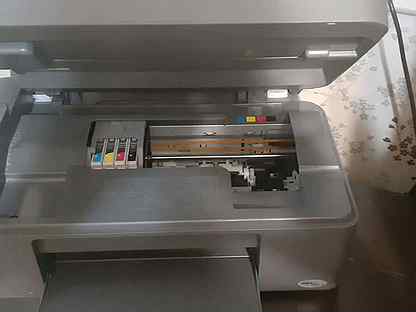 Струйный четырех цветный принтер эпсон, сканер и к