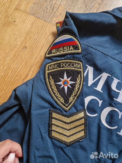Форма мчс (китель и брюки)