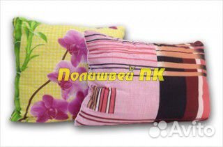 Подушка с наполнителем синтепух