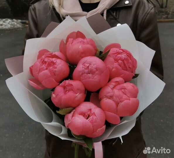 Пионы цветы