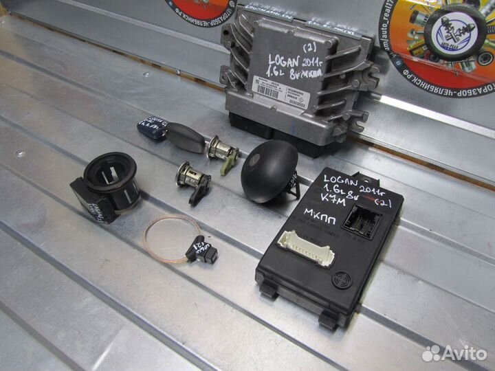 Блок управления двс (комплект зажигания) Logan 1