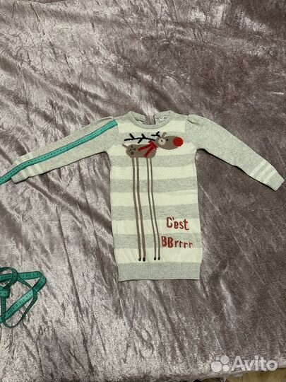 Джемпер новогодний с оленем