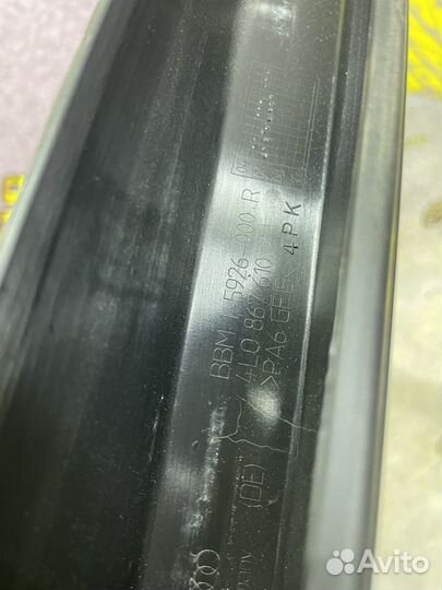 Накладка Молдинг стекла правого Ауди Audi Q7 4L