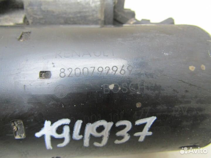 Стартер Renault Duster 2012-2021