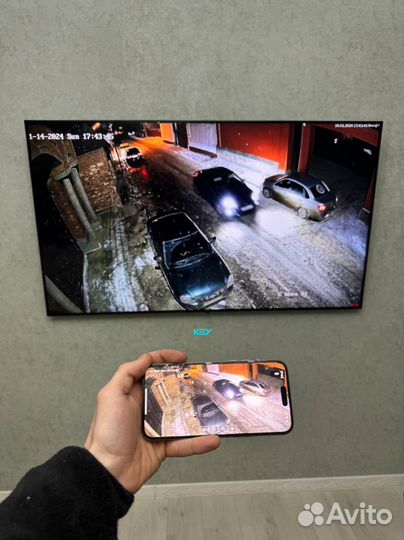 Камера видеонаблюдения с установкой под ключ