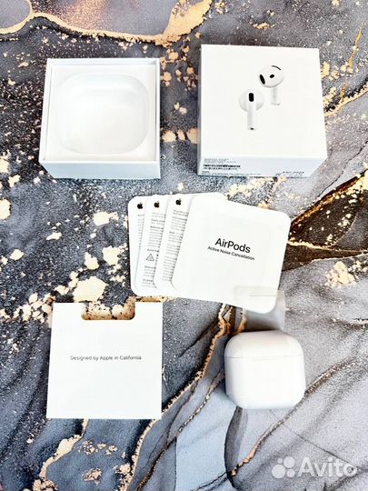 AirPods 4 Без шумоподавление