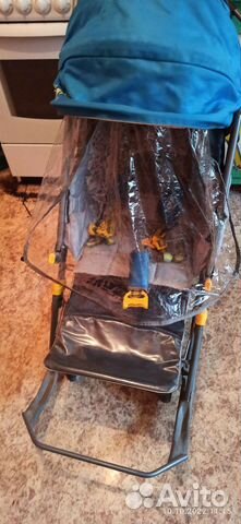 Детские санки коляска nika