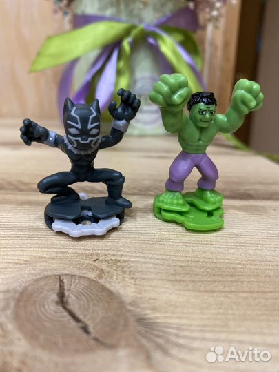 Киндер халк и черная пантера marvel