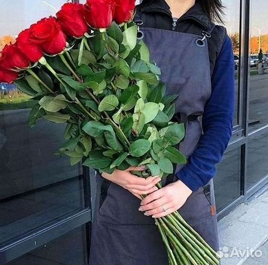 Розы Цветы Букеты 25 51 151 201 101 301 501 опт