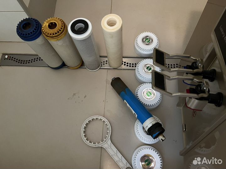 Фильтр для воды 5 ступеней с подогревом воды