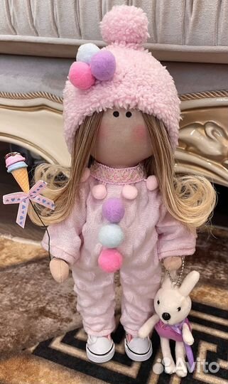 Интерьерная кукла ручной работы