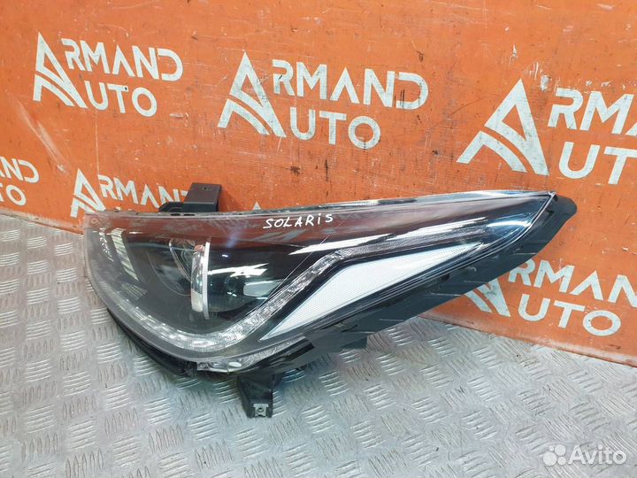 Фара левая Hyundai Solaris 2 2017-2020