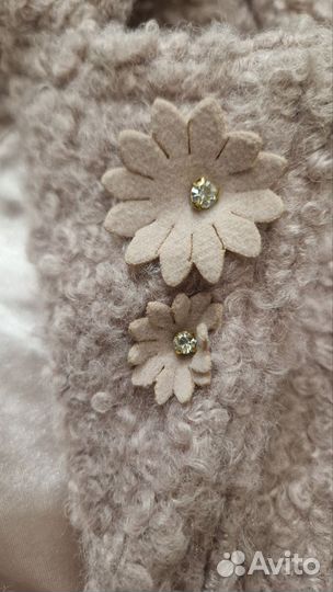 Пальто для девочки 98