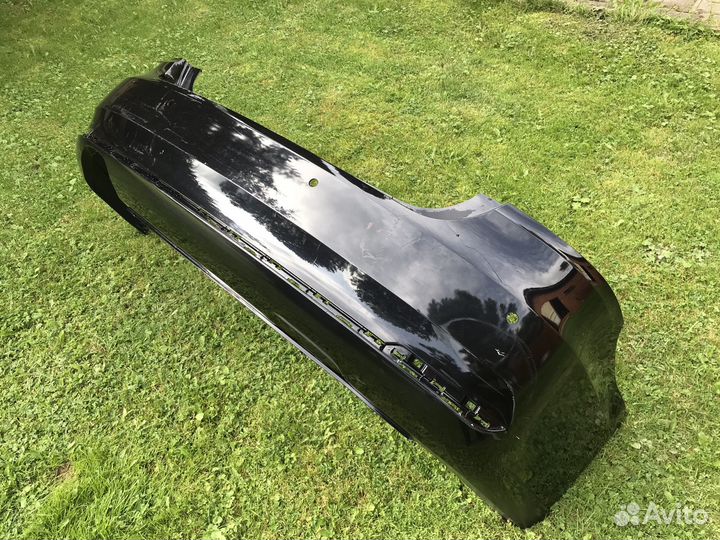 Задний бампер VW Polo рестайлинг