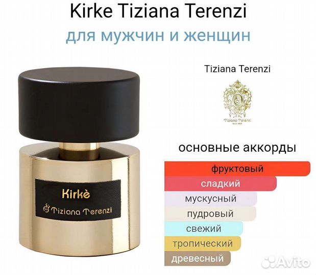Kirke Tiziana Terenzi; 65 ml тестер