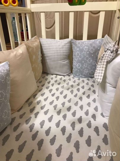 Бортики в кроватку