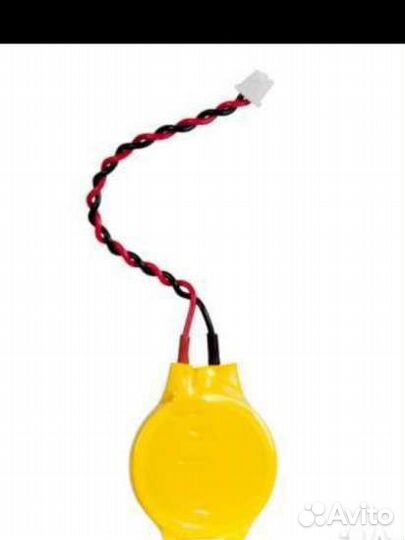 Батарейка bios (cmos) CR2032 с коннектором cmos CR