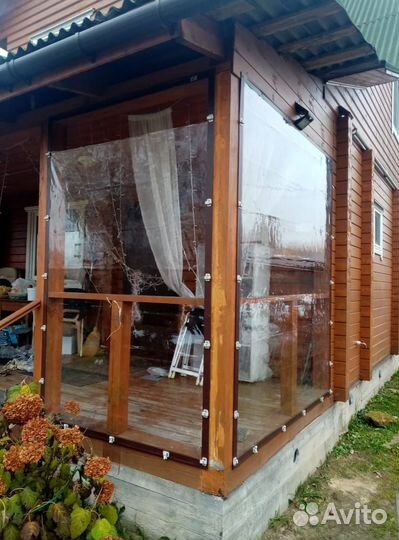 Мягкие окна для беседки