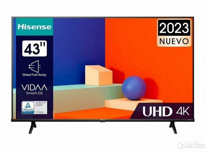 Телевизор Hisense 43A6K Black