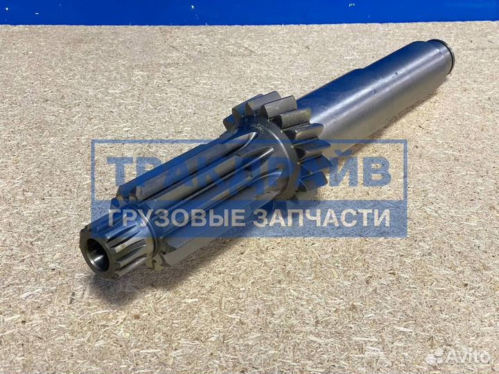 Вал кпп ZF 6S700 промежуточный 11-17 зуб