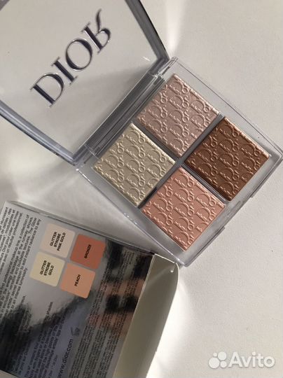 Палетки хайлайтера dior backstage оригинал