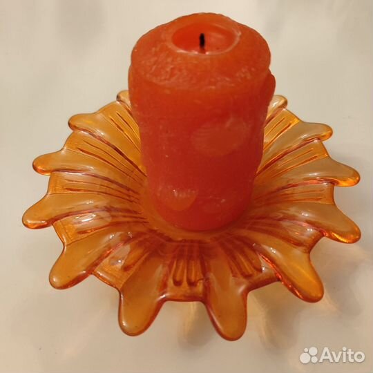 Подсвечник со свечкой, набор