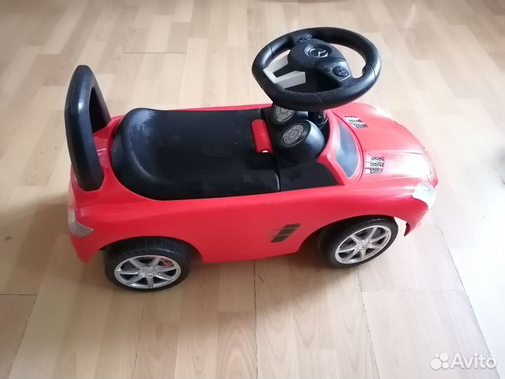Машинка каталка Мерседес звук музыка+доставка