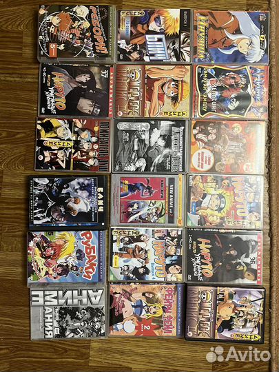 DVD диски Аниме сериалы