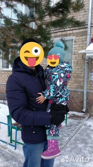 Зимний комбинезон для девочки