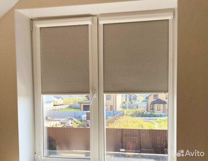 Рулонные шторы в спальню с голосовым управлением л