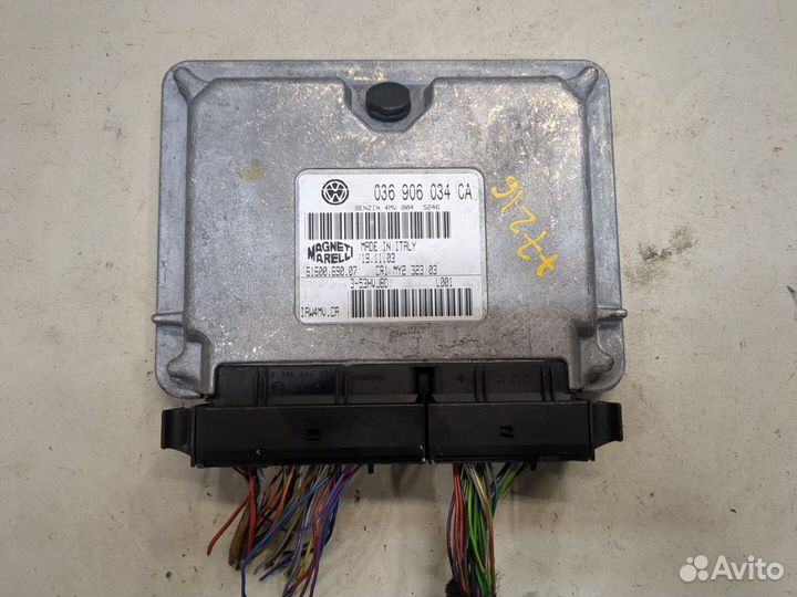 Блок управления двигателем Audi A2, 2004