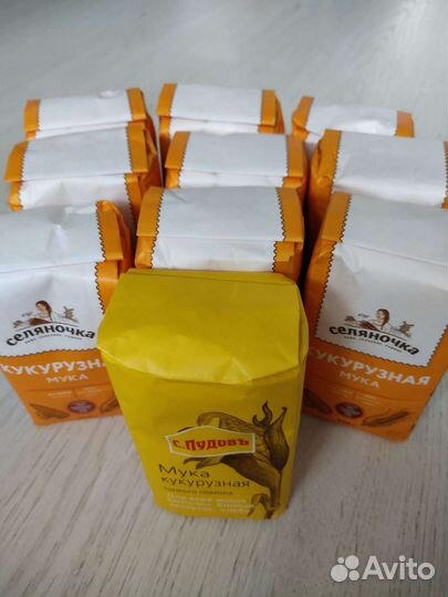 Мука кукурузная, рисовая, овсяная