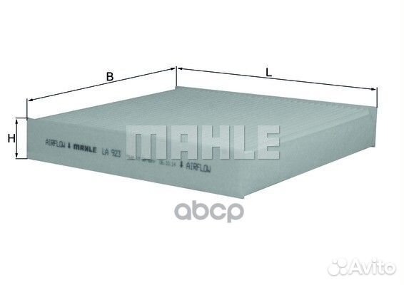 Фильтр салона renault clio/logan/sandero 12- la