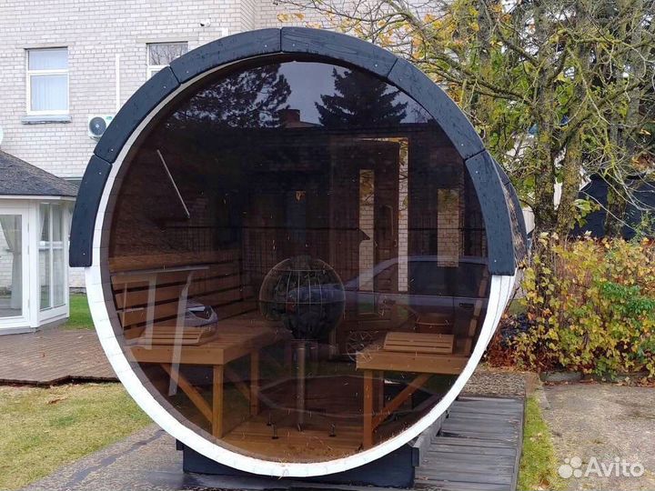 Баня бочка под ключ