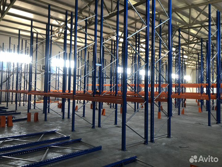 Демонтаж, монтаж, установка складских стеллажей