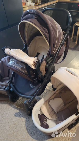 Детские коляски 3 в 1 бу трансформер