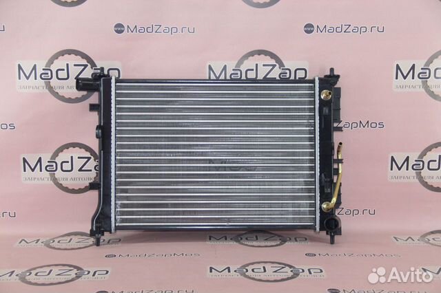 Радиатор охлаждения Solaris-2 Rio-4 2017 автомат