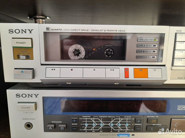 Дека кассетная Sony TC-FX7