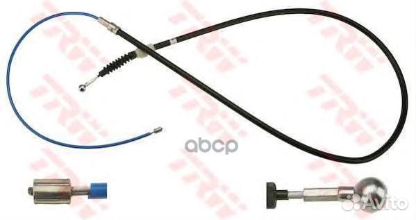 Трос руч.тормоза seat cordoba 1.2 02-06 GCH2602