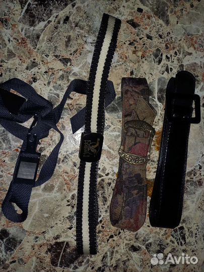 Ремни для брюк, пояса, сумок и др