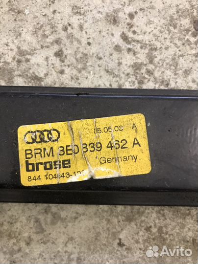 Механизм стеклоподъемника задний Audi A4 B6(4310)