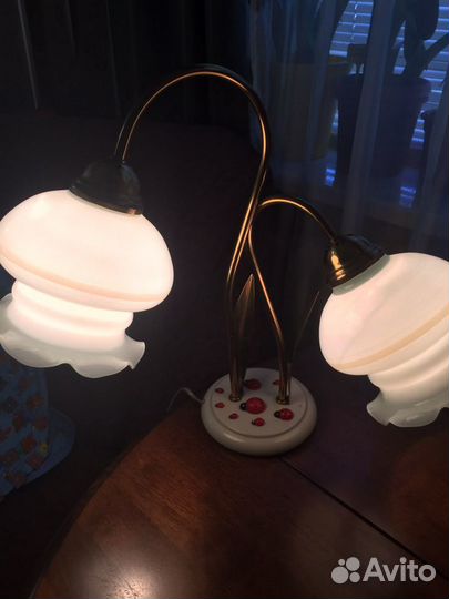 Светильник цветы СССР