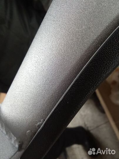 Защита порогов d76 с проступями SsangYong Kyron (2