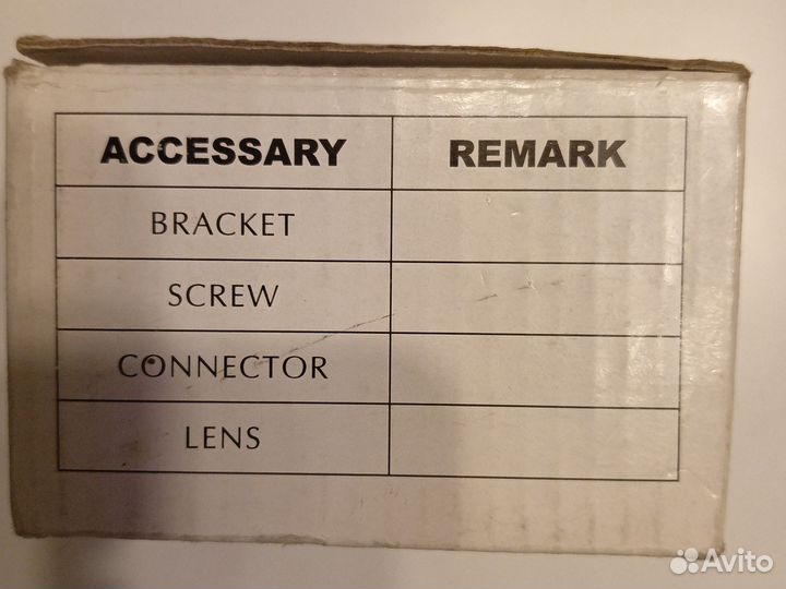 Камера видеонаблюдения