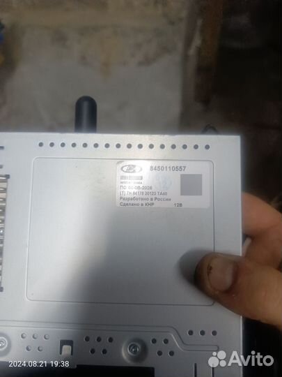 Штатная магнитола LADA granta fl бу