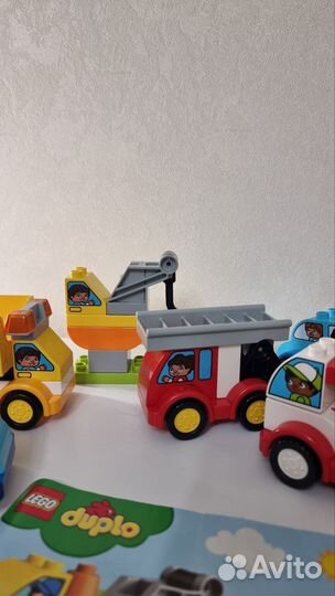 Lego duplo машинки для малышей